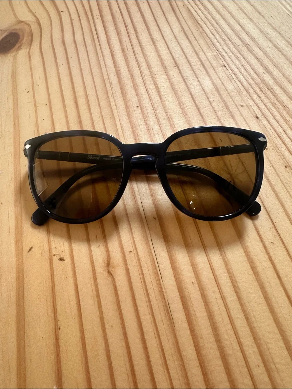 Persol Blue Tortoise Frame with  Brown Lens Sunglasses